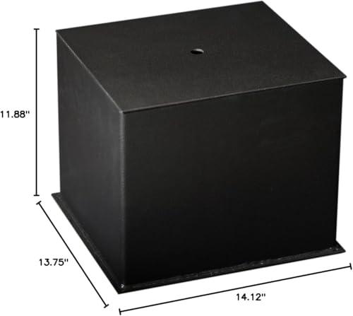 Protex IF-1500C In-Ground Floor Safe – Medium In-Ground Security Safe with 1/2\" Steel Door, 5 Locking Bolts, Anti-Theft Design - Thumbnail 3