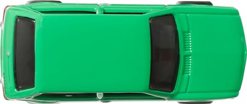 Hot Wheels Premium Car Culture Collectible Toy Car, 1:64 Scale Die-Cast VW Brasilia T9678, World Tour Vehicle with Real Riders Tires, Green