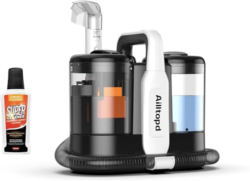 Ailltopd 15Kpa Portable Carpet and Upholstery Cleaner...