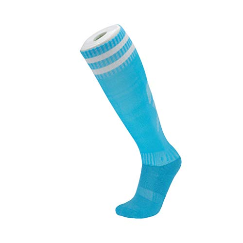 WGE 5 Paires de Chaussettes de Sport Unisexe au Genou pour Football/Football/Hockey pour Chaussettes de Compression pour Hommes, Femmes, garçons et Filles,2,AdultL