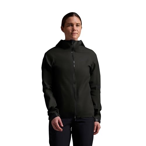 GOREWEAR Lupra 2.0 Women’s GORE-TEX Cycling Jacket | Waterproof, Lightweight, Packable & Breathable | Performance Rain Jacket with Hood Black Small