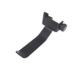 Harlan Hogan Headphone Hanger with durable black powder-coat finish, no-mar grooved nylon tip and soft rubber backing pad