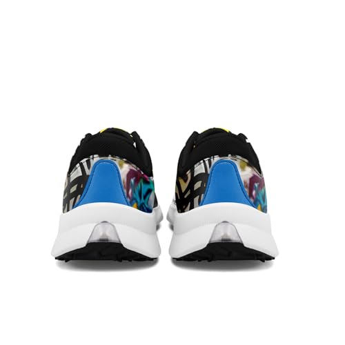 Graffiti Golf Shoes Men Women Spikeless Waterproof Wide Golf Sneakers Air-Outer Outdoor Non-Slip Comfortable Sports Shoes4