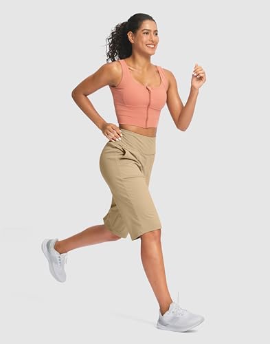 Image of SANTINY 14 inch /12 inch Long Shorts for Women