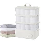 【Fonction minuterie】Le chauffe-serviettes est doté de fonctions de minuterie, il est donc plus simple à utiliser. Équipé d'une fonction de minuterie pour éviter la surchauffe et les pannes de courant. Vous pouvez régler le temps de cuisson à la vapeur à l'avance pour éviter la surchauffe. Pour une protection supplémentaire, il s'éteint automatiquement lorsqu'il n'y a pas d'eau.