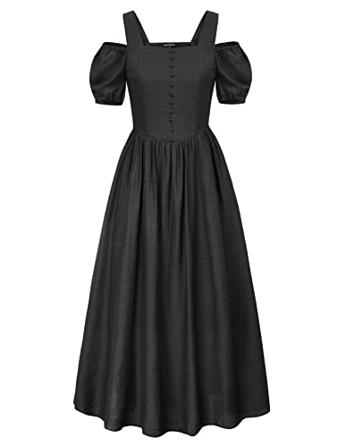 SCARLET DARKNESS Mittelalter Cosplay Kleid Ostern Holloween-Party Festival...