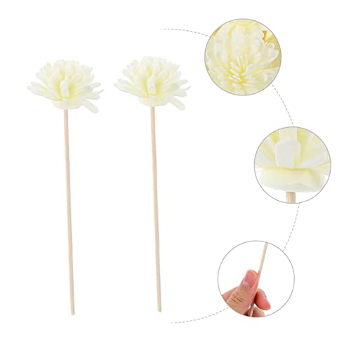 10 varillas difusoras de ratán natural para aromatizador miniatura 6