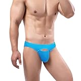 ZONBAILON Mens Sexy Front Opening Fly Access Briefs Low Rise Bulge Enhancing Pouch Bamboo Viscose Underwear Pack