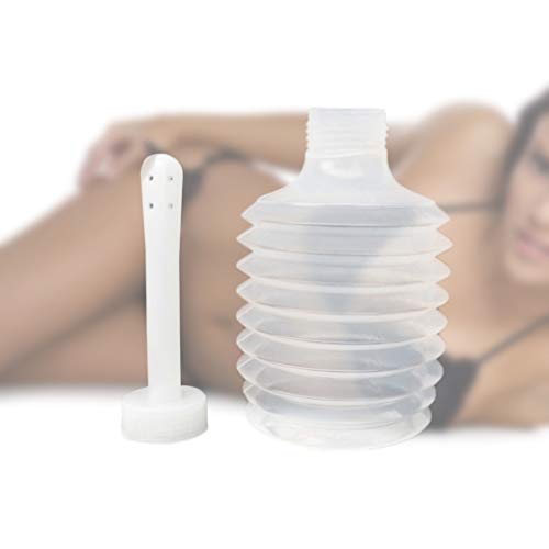 Exceart 12Pcs Disposable Enema Douche Applicator For Women Enema Bulb Syringe Vaginal Cleaner Enema Cleanser Vaginal Douche (Transparent) #TOP7
