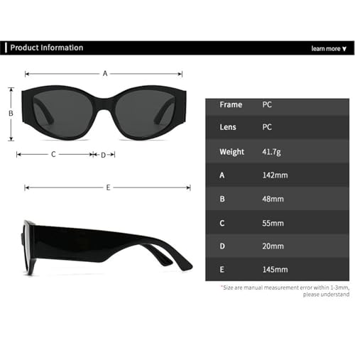 willochra Luxury Cat Eye Sunglasses Women Fashion Big Frame Gradient Leopard Blue punk Oval Sun Glasses For Ladies Eyewear4