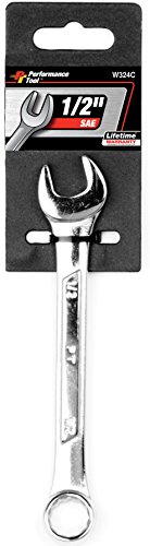 Performance Tool W324C Heavy Duty Chrome Alloy Steel Box End Wrench Set With Raised Panel Design For Increased Torque, 4-Piece #TOP9