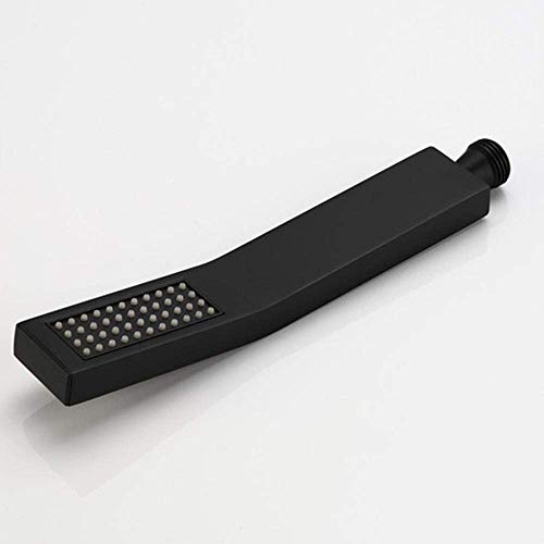Mitigeur de douche avec kit de douche complet noir et chromé