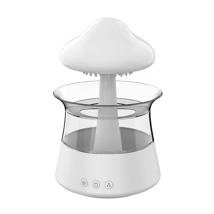 Dynamic Jellyfish Air Humidifier & Aromatherapy Diffuser, 250ml Essential Oil Diffuser, Cool Mist Humidifier, 250ml BPA-Free Cool Mist Diffusers with Remote Control,2 Modes Mist for Bedroom,Office