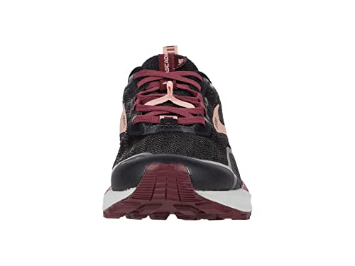 Brooks Womens Cascadia 15 Running Shoe - Black/Ebony/Coral Cloud - B - 5.5 #TOP6