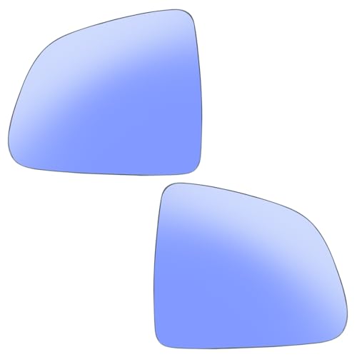 Rétroviseur Latéral Tesla Model Y Angle Réglable Miroir Convexe Chauffé Bleu