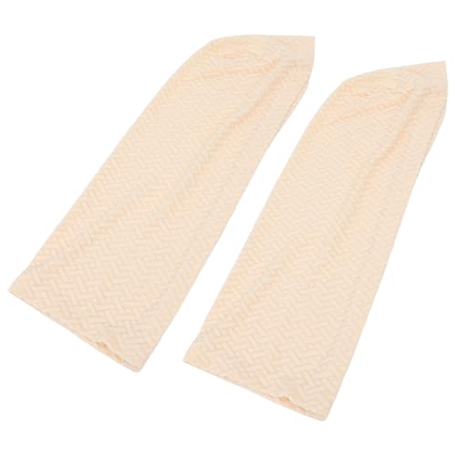 Funda para Reposabrazos de Sofá con Elegante Acabado Texturizado Color Beige 2