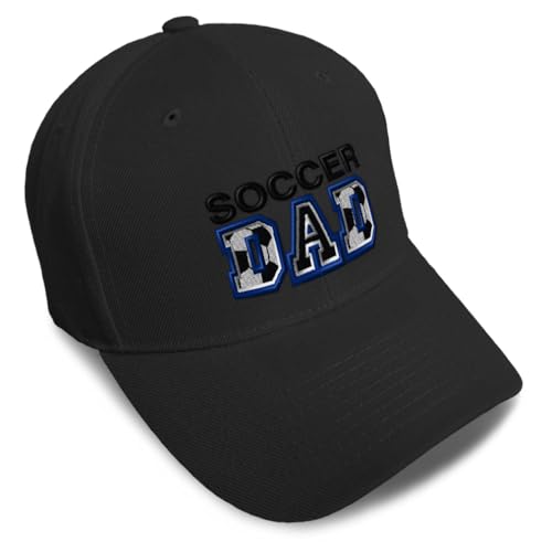 Image of Custom Baseball Caps for Men & Women Embroidered Soccer Dad B Embroidery Ladies & Men Baseball Hats Acrylic