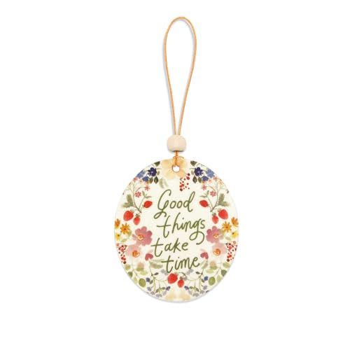 Image of Studio Oh! Good Things Set of 2 Hanging Car Air Freshener, Long-Lasting Fragrance, Odor Eliminator, Scented Car Accessory for Auto Interior, Decorative Air Freshener, 4 x 7.5 in