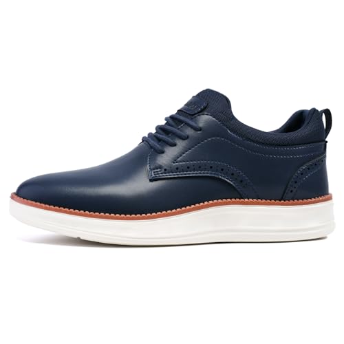 Men's Dress Sneakers Oxfords Shoes Business Wingtip Casual Walking Brogue Shoes2