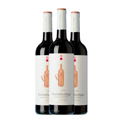 Martín Berdugo Tempranillo Ribera del Duero Crianza 75 cl Vino tinto (Caja de 3 Botellas de 75 cl)