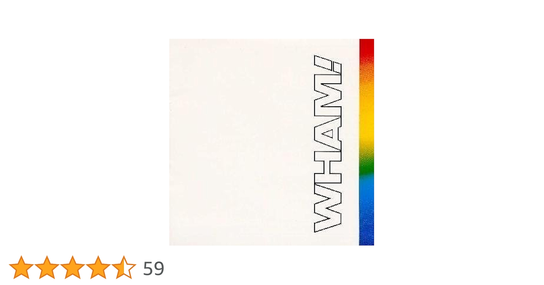 極美❣️UK2LP『WHAM!　THE FINAL 』ワム！　ジョージ・マイケル NLシリーズ ワム! ジョージ・マイケル / Videos 1 (1DVDR