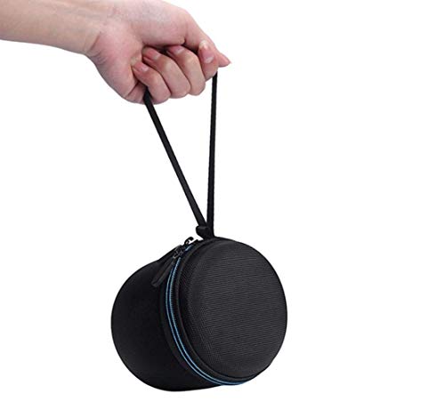 Supporto in vero legno compatibile con Google Home mini, mini altoparlante, treppiede con struttura in metallo, antiscivolo, sicuro, stabile, in legno, per casa mini sulla scrivania (noce