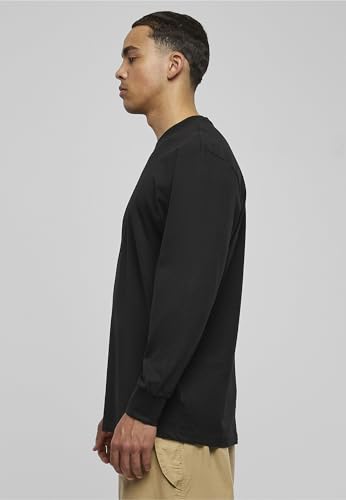 Maglia Maniche Lunghe Di Urban Classics - Tall Tee L/S - M A 5XL - Uomo - Nero - 3