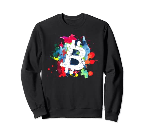 T-shirt Bitcoin Art Felpa