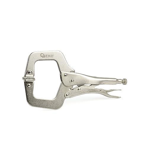 PINZA AUTOBLOCCANTE A MORSETTO GRIP A SCATTO PINZA PER SALDATURA GANASCE A C 280mm G10230 GEKO