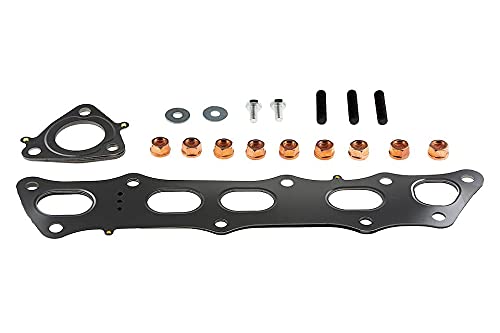 Junta de colector de escape para solucionar fugas de gases en Honda Accord 03 y Civic 06
