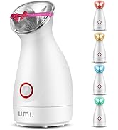 Amazon Brand - Umi Gesichtssauna Gesichtsdampfer Nano-Ionen-Gesichtssauna für Hautpflege, Mitesse...