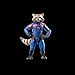 Marvel Legends Series Rocket, Guardians of The Galaxy Vol. 3 6-Inch Collectible Action Figures, Toys for Ages 4 and Up