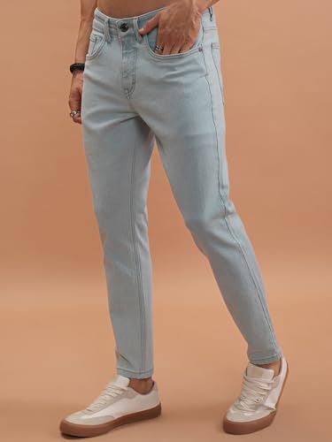 Image of Highlander Men's Slim Fit Jeans | Stylish Casual Wear for Everyday Comfort | Jeans for man