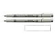 PIGMA MICRON Sakura 005 Schwarz, 2 Stück und 1 Karte
