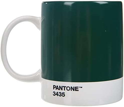 Copenhagen Design PANTONE Mug, coffee/tea cup, fine china (ceramic), 375 ml, blue, 2150 C, Porcelain, 1 Count (Pack of 1)