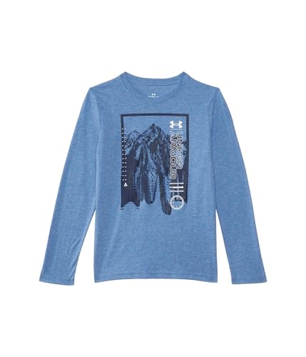 Image of Under Armour Boys' Long Sleeve Graphic T-Shirt, Lightweight & Breathable, Outdoor Collection
