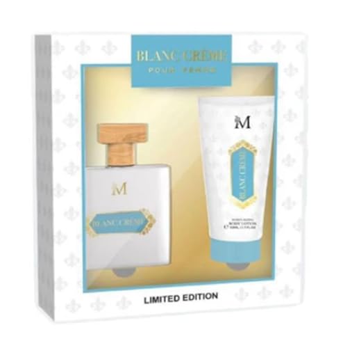 Cofanetto BIANCO LATTE CONFEZIONE PROFUMO 50 ML + CREMA CORPO 50 ML BIANCO LATTE kit regalo