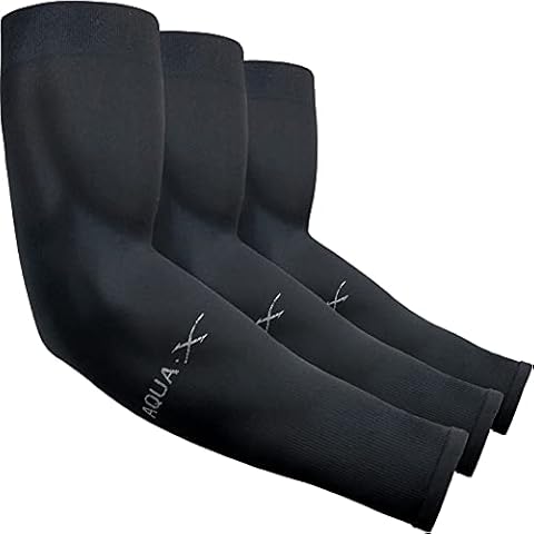 beister 3 Pairs UV Protection Cooling Breathable Arm Sleeve for Women and Men, Sun Protective Moisture Wicking Gloves to Cover Arms for Cycling, Driving, Outdoor Sports, Golf, Hiking Cover