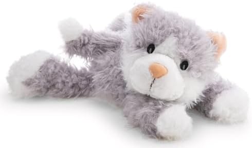 NICI Kuscheltier Katze Felli 20cm - grau - 62953 | Stofftier aus weichem Plüsch, niedliches Plüschtier zum Kuscheln und Spielen, für Kinder & Erwachsene, tolle Geschenkidee