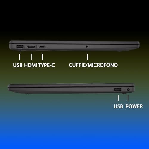 250 G10 Computer Portatile Notebook, Intel Core i7-1355U 13th 10Core, fino a 5 GHz, Display 15.6'' FHD, Ram 32GB, SSD 1TB, Windows 11, Pronto all'uso con OFFICE 365, mouse usb + lettore dvd. - Notebook - Immagine 2