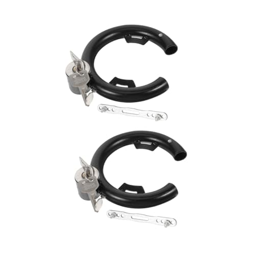 NAMOARLY Long-Lasting Bike Security Locks 2 Pack of Scratch-Proof Bike Chain Locks