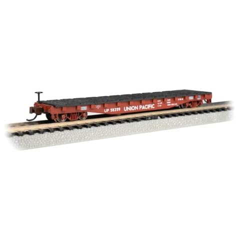 Bachmann Trains - 52' Flat CAR - Union Pacific® #58259 - N Scale Cover