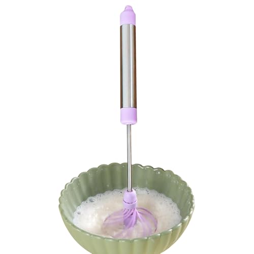 Batidor de Huevos, Batidora de Cocina Manual, Batidor Semi-Automático Para Cocinar, Comida Para Bebés, Salsas, Sopas, Hogar Y Restaurante