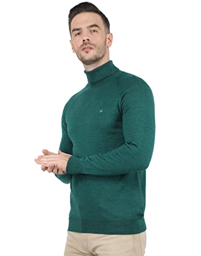 Image of Monte Carlo Men Wool High Neck Pullover Sweater