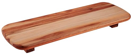 Tramontina Tabla De Madera Teca Certificada Para Servicio Y Presentación Con Patas Provence 50 X 18 Cm