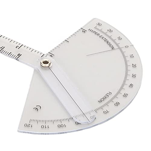 Regla Ortopédica Protractor Transparente Plástico 120° miniatura 6
