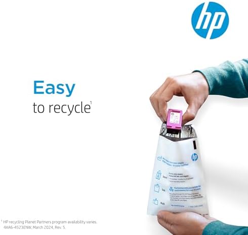 Original HP 65 Black/Tri-Color Ink Cartridges 2-Pack | Works with HP AMP 100 HP DeskJet 2600 3700 HP Envy 5000 | Eligible for Instant Ink, Standard Yield — view 7