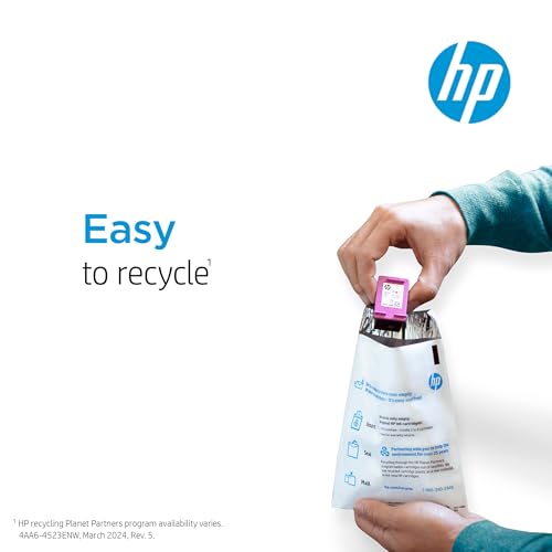 HP 63 Tri-Color Ink Cartridge, Works with DeskJet 1112, 2130, 3630, Envy 4510, 4520, OfficeJet 3830, 4650, 5200, F6U61AN - image 8