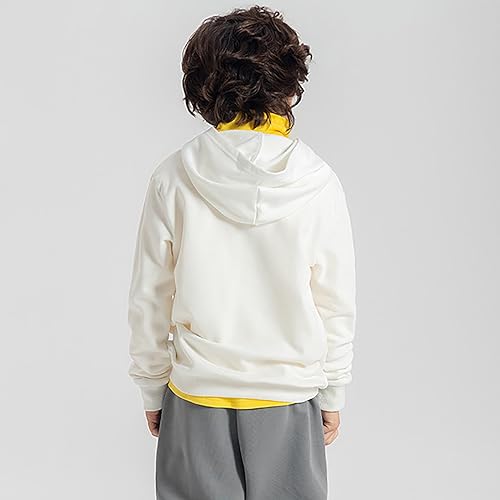 Boys Girls Solid Hoodies Pullover Classic Sweatshirt Toddler Basic Hooded Long Sleeve School Tops Kids Fall Clothes2