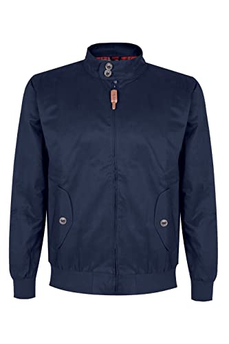 Mens Harrington Jacket Classic Water-Repellent Lightweight Vintage Outfit Coat4
